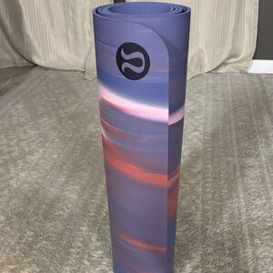 Lululemon Athletica Purple and Pink Yoga Mat
